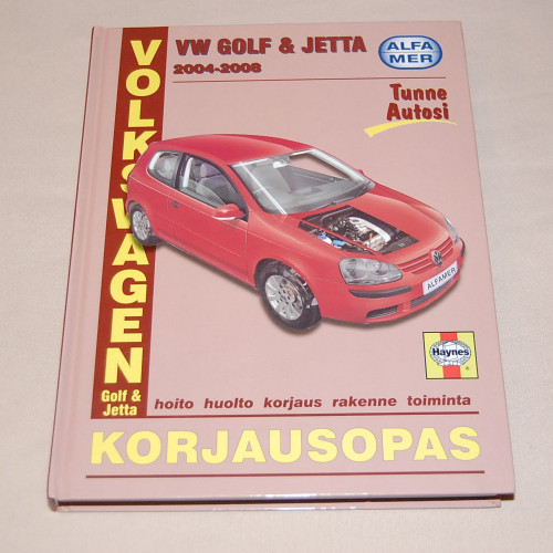 Korjausopas Volkswagen Golf & Jetta 2004-2008